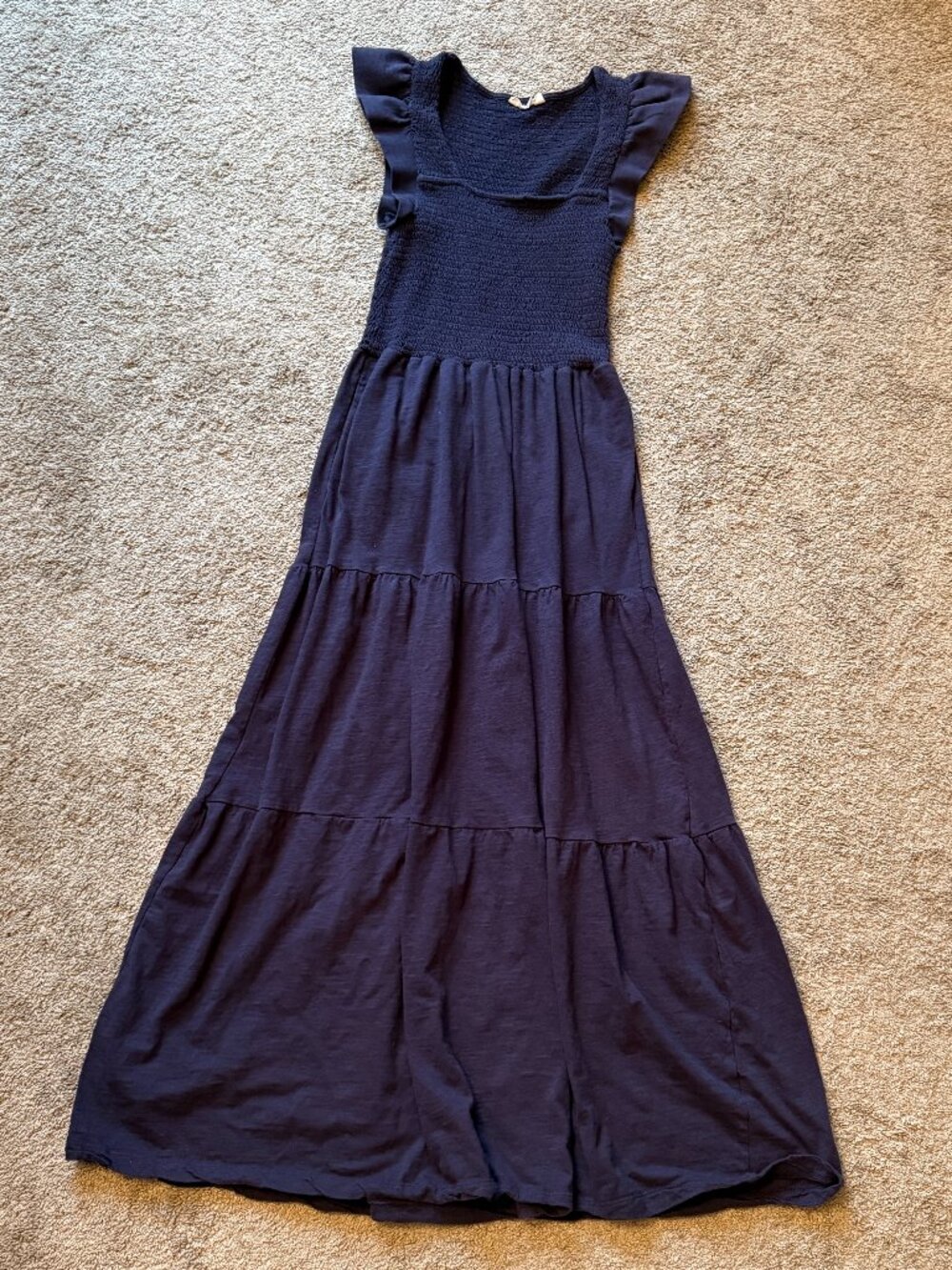 Lucky Brand Cotton Flowy Maxi Dress